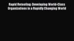 [Read book] Rapid Retooling: Developing World-Class Organizations in a Rapidly Changing World