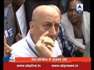 Anupam Kher answering every question in Press Conference