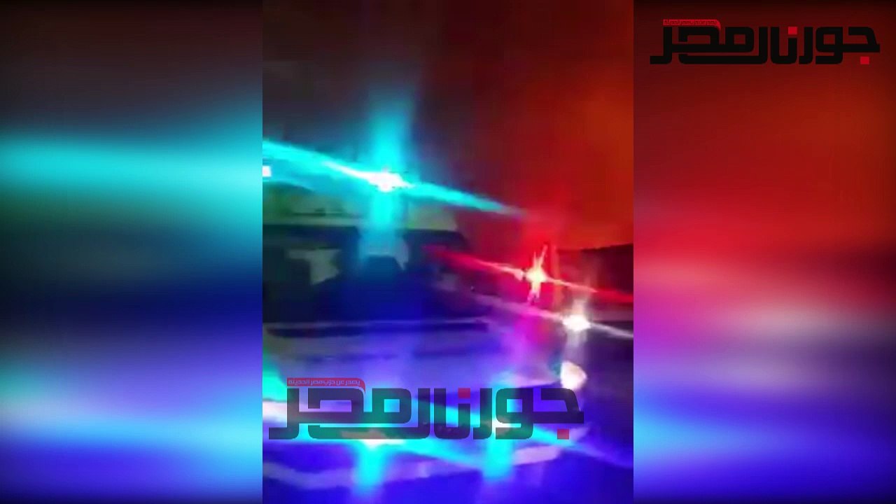 لحظة إشتعال مصانع الاثاث بدمياط
