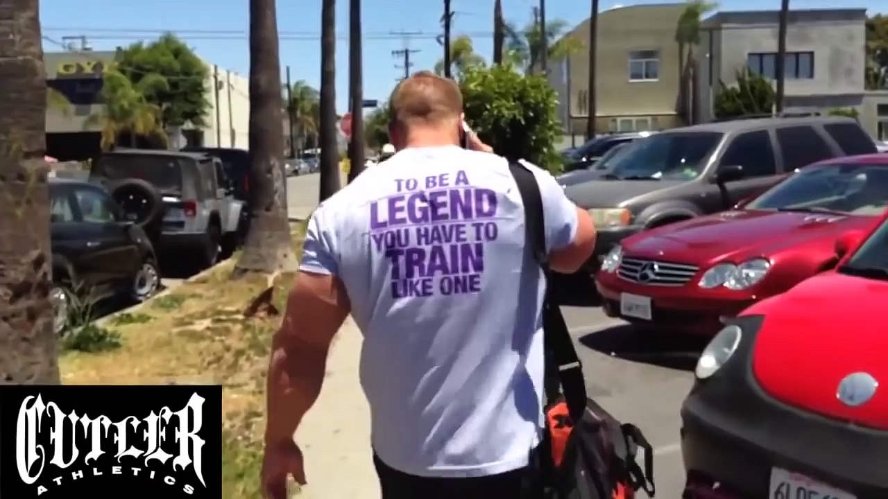 Jay Cutler Back and Biceps Workout