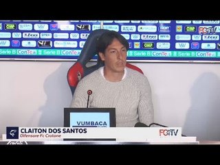 Verso #TrapaniCrotone, Claiton in conferenza