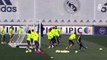 Cristiano Ronaldo incredible speed and amazing goal at training