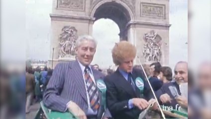 Il y a quarante ans, les joueurs de l’AS Saint-Etienne descendaient les Champs-Elysées