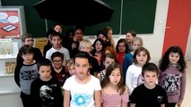Le parapluie de Brassens pour école en choeur-Académie de Grenoble-Ecole du bion à Claveyson