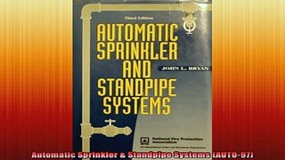 Free Full PDF Downlaod  Automatic Sprinkler  Standpipe Systems AUTO97 Full EBook