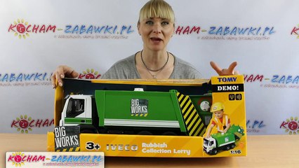 IVECO - Tomy - Garbage Truck / Duża Śmieciarka - 43057 - MegaDyskont.pl