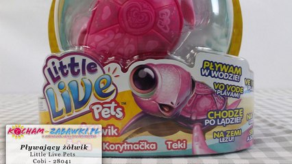 Cobi - Little Live Pets - Pływający Żółwik Różowy - Tenda - 28042 - Recenzja