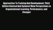 [Read book] Approaches To Training And Development: Third Edition Revised And Updated (New
