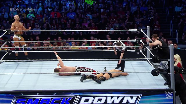 Cesaro & Sami Zayn vs. Kevin Owens & The Miz: SmackDown 2016- May 12
