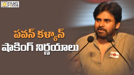 Pawan kalyan Shocking Decision on his Next Movie - Filmyfocus.com