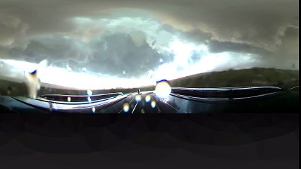 Un impresionante tornado en tres dimensiones