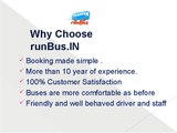 Bus Tickets Booking Services By runBus.in