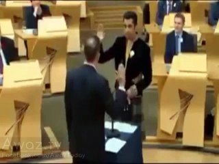 Scottish Member of Parliament Hamza Yousuf, son of a Pakistani Father & Kenyian Mother, takes Oath in Urdu