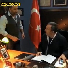Mesut komisere izin çıkmadı