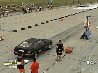 Audi 80 Coupe Quattro Turbo 0-215 Kmh Acceleration