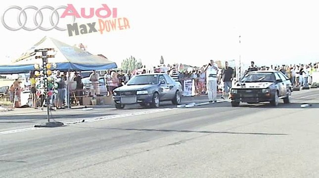 Audi 80 Coupe Quattro Turbo 600 HP Vs. Audi 90 Quattro Turbo