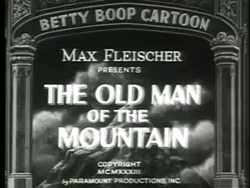 Betty Boop  Old Man Of The Mountain