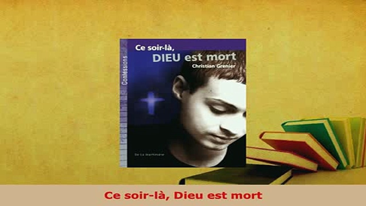 Download  Ce soirlà Dieu est mort Read Online