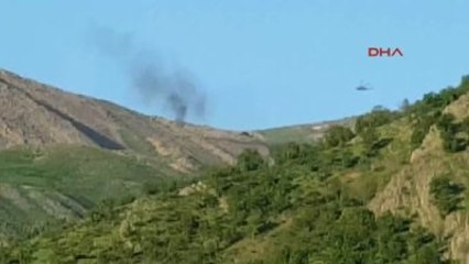 Çukurca'dan Hava Destekli Operasyondan Sıcak Görüntüler