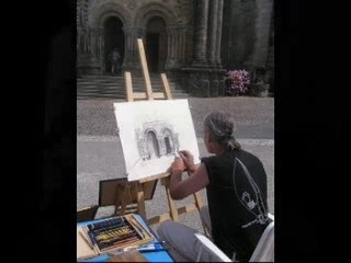 TV VOUVANT - Peintres dans la rue