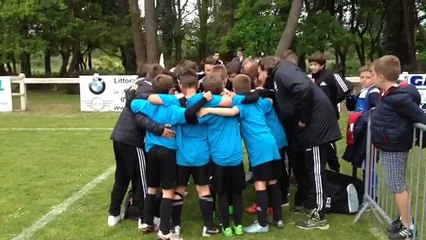Célébration de la victoire U11 AFC au Tournoi de l'ES PLOEMEL 2016  (en attendant celle de l'Equipe Fanion Champion de DSE, dimanche 22 mai 2016) !