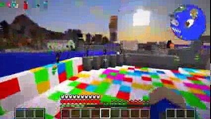 Minecraft CRAZY CRAFT - DECORATING SCUBA STEVE'S TREEHOUSE