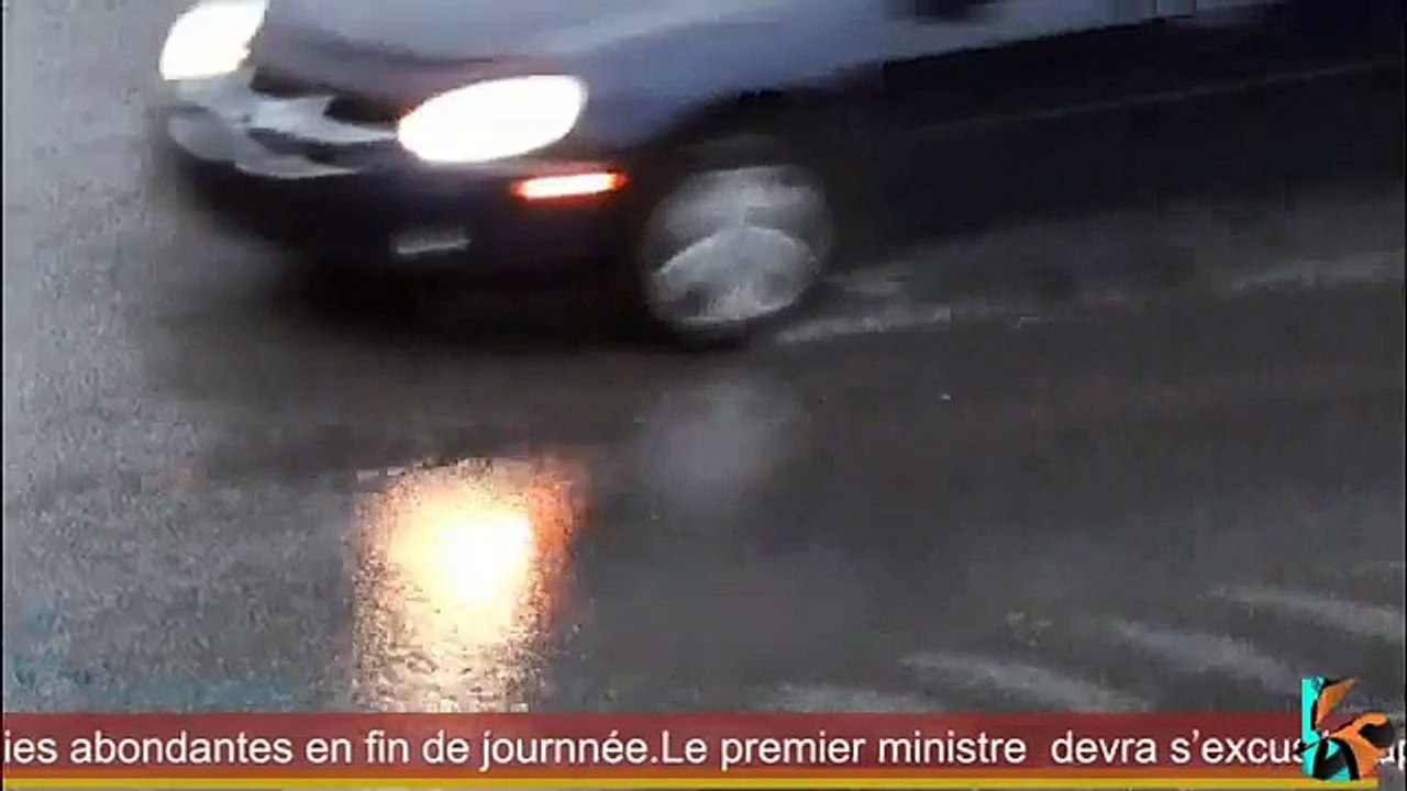 Canadian Weatherman Knocked Out By Falling Concrete -By Funny & Amazing Videos Follow US!!!!!!!!