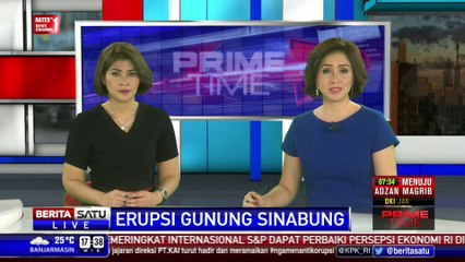 Awan Panas Sinabung Membumbung 2 Kilometer