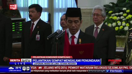 Jokowi Lantik 6 Komisioner Kompolnas