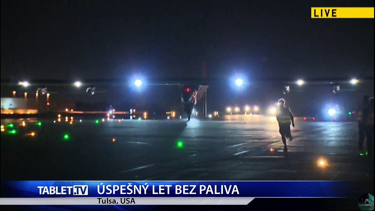 Experimentálne lietadlo Solar Impulse 2 pristálo v Oklahome 