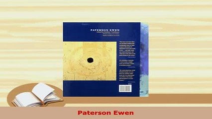 Download  Paterson Ewen Read Online