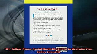 READ FREE Ebooks  Like Follow Share Social Media Marketing to Maximize Your Online Potential Free Online