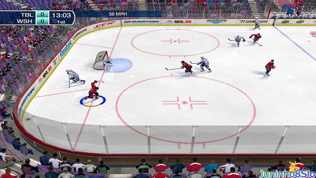 NHL 09-Dynasty mode-Washington Capitals vs Tampa Bay Lightning-Game 14