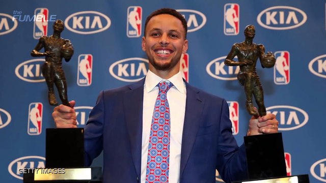 Riley Curry Steals the Show During Stephen Curry's MVP Acceptance Speech