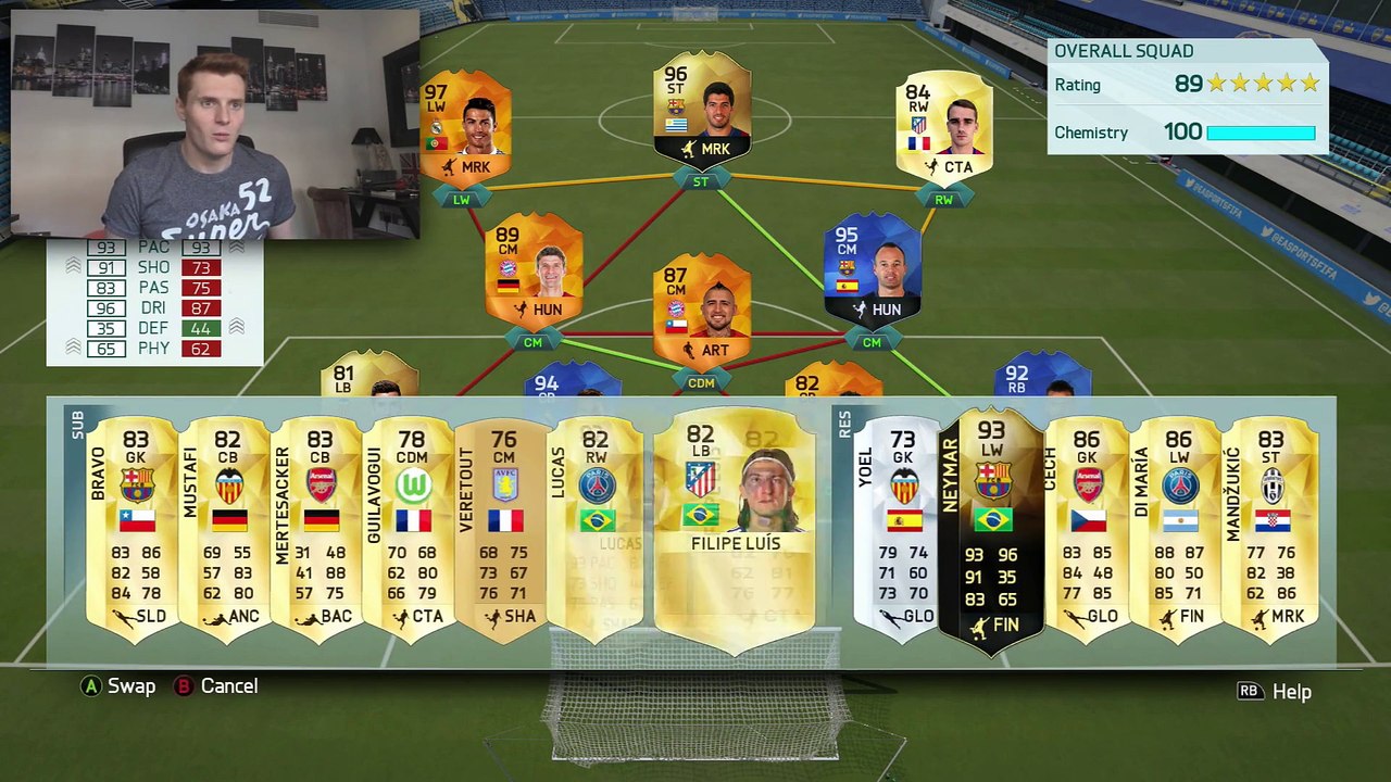 190 RATED BPL TOTS FUT DRAFT!!! FIFA 16 Ultimate Team