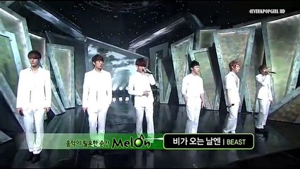 HD - 110619 「 BEAST - B2ST - On Rainy Days (Goodbye Stage) 」 Live Performance - June 19, 2011 (1)