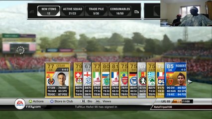 FIFA 12   Ultimate Team   99 Messi Pack Opening!!!