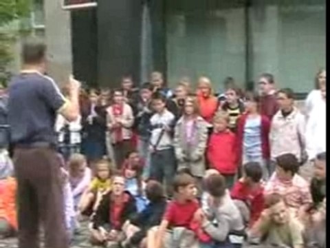 Fete de la musique au Cateau-Cambrésis: les enfants