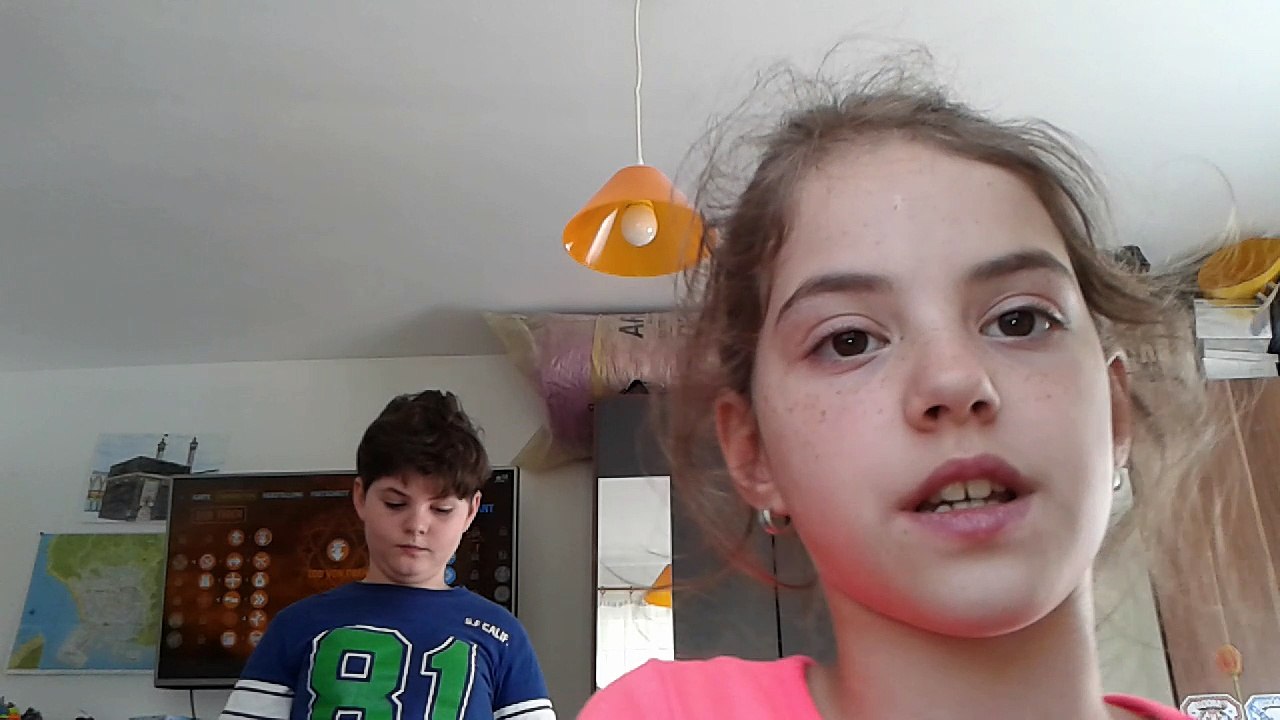 Ich übe und mein Bruder