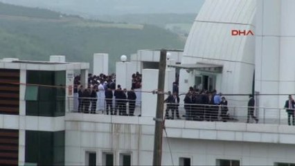 Kocaeli Cumhurbaşkanı Erdoğan ve Binali Yıldırım'a Cami Çıkışı Sevgi Gösterisi-2