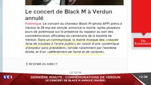 Au final Black M ne chantera pas à Verdun ! Zapping actu du 13/05/2016 par lezapping