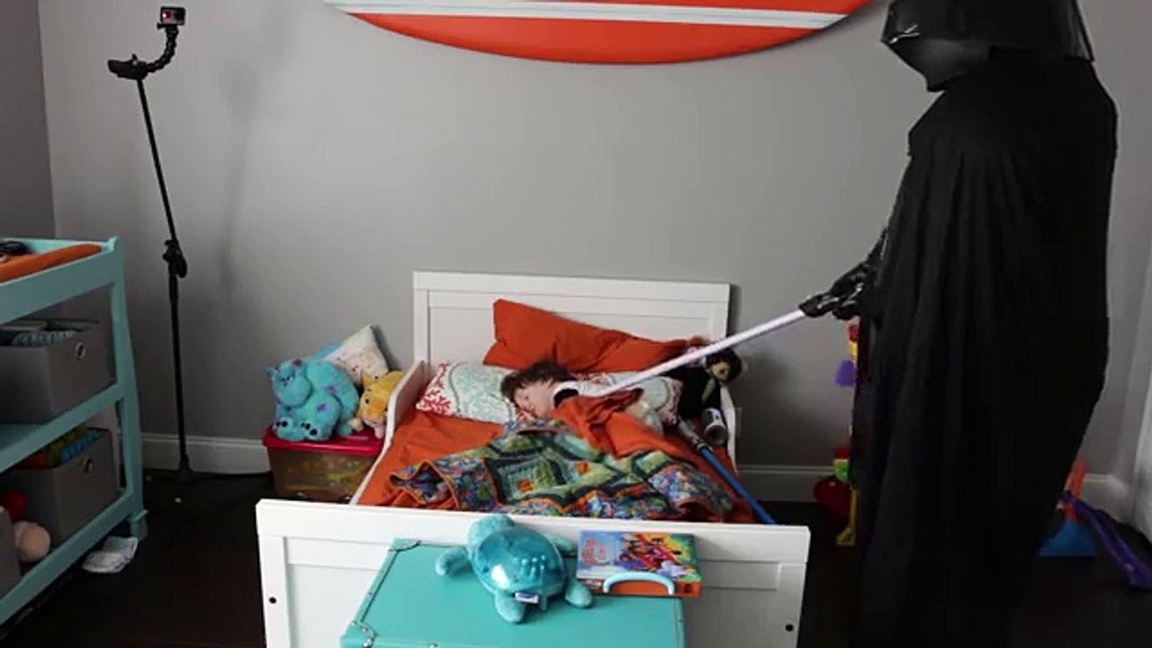 THE FORCE AWAKENS MY 2 YEAR OLD!