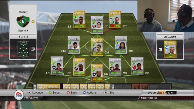 FIFA 12 Playing FIFA with my DAD