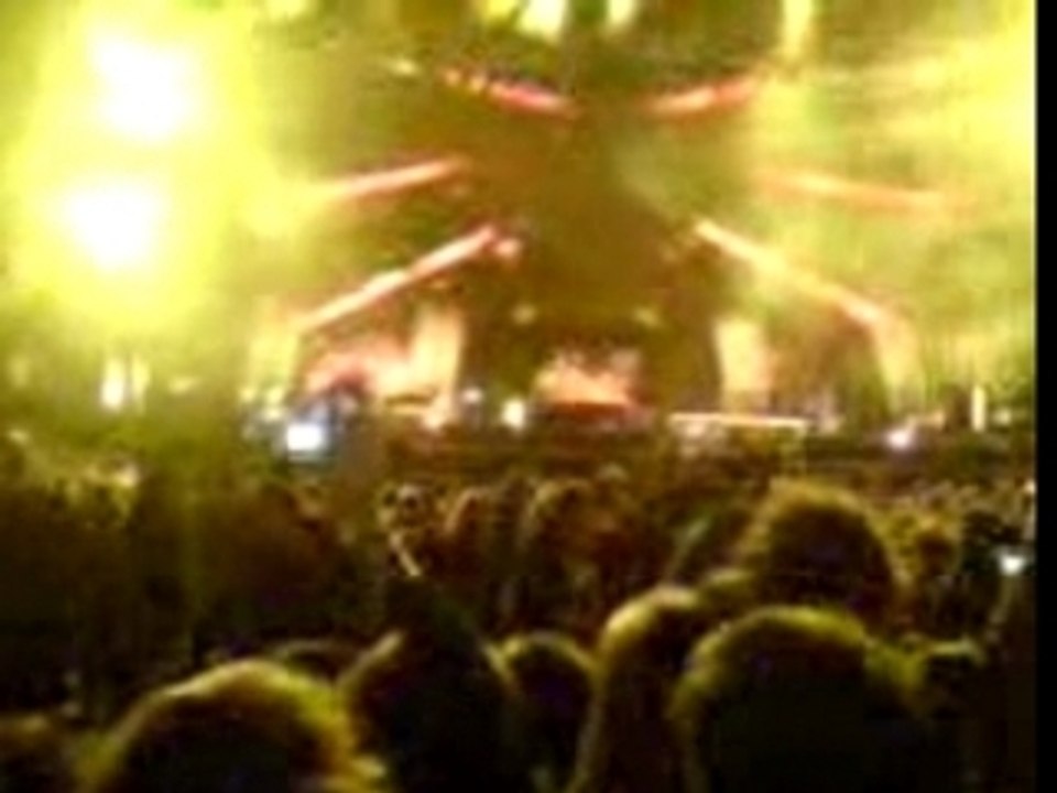 Entrée sur scène de Muse à Rock Werchter 2007