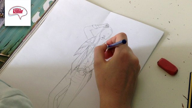Moda Tasarım Stilistlik - Kadın Moda Figürü Çizimi