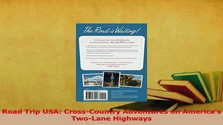 Download  Road Trip USA CrossCountry Adventures on Americas TwoLane Highways PDF Online