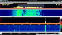 Drunken DJ Radio Pirate received 6935 Khz Usb Shortwave