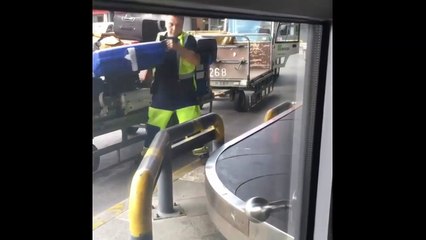 How Suitcases are Handled in the Airport