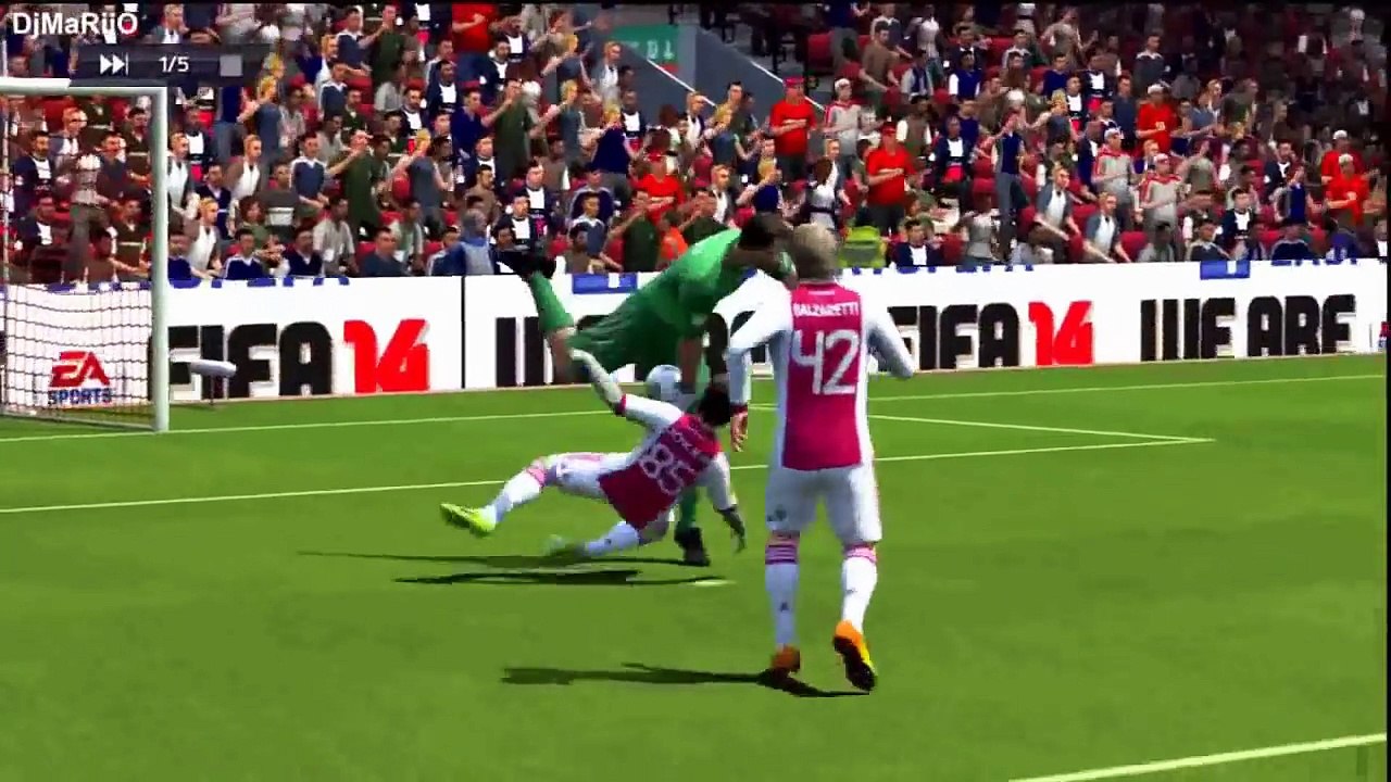 FIFA 14   FUNNY FAIL COMPILATION #2   DjMaRiiO