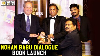 Mohan Babu’s ‘Dialogue Book’ Launch in London Pics - Filmyfocus.com